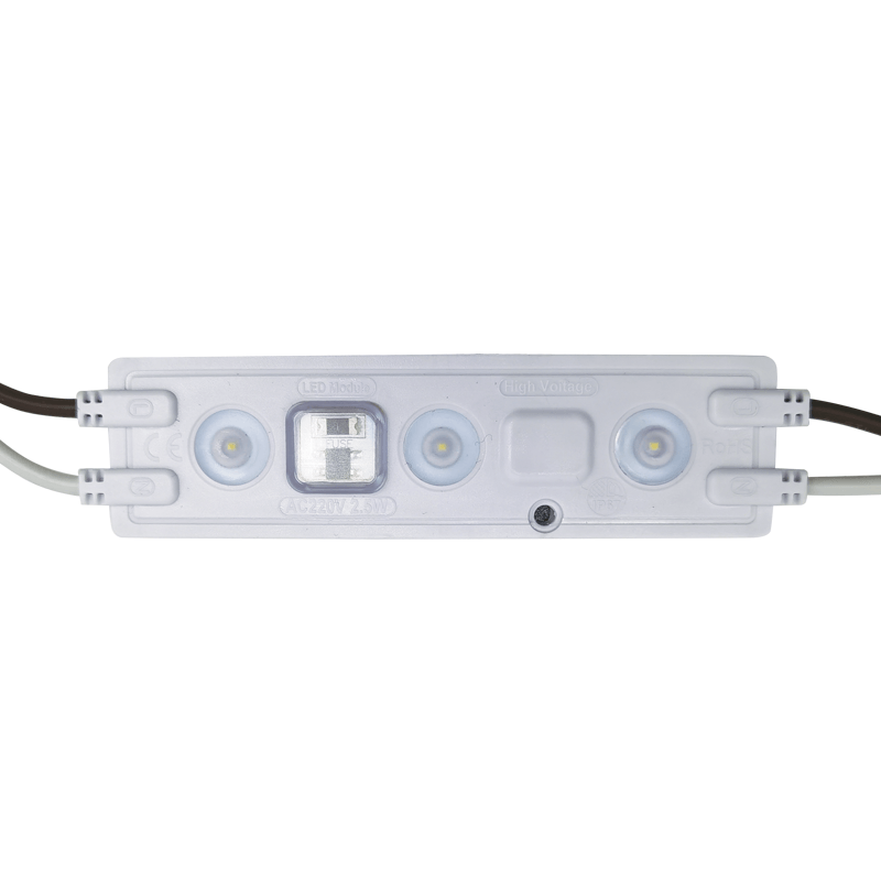 LED SMD SIGN MODULE ABS 230V AC 2.5W 4000K 200LM IP67 155° 110x28x8.5MM 3x2835 5YRS(20PCS STRING)