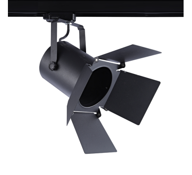 TRACK LIGHT No238 BLACK 4WIRE PAR30 E27