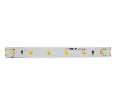 LED SMD STRIP 24V DC 12W/M 3000K 1250LM/M IP20 10MM CRI80 OSRAM 2835 60LEDS/M 3SDCM 5M REEL 5YRS