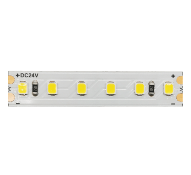 LED SMD STRIP 24V DC 22W/M 3000K 2360LM/M IP20 10MM CRI80 OSRAM 2835 120LEDS/M 3SDCM 5M REEL 5YRS