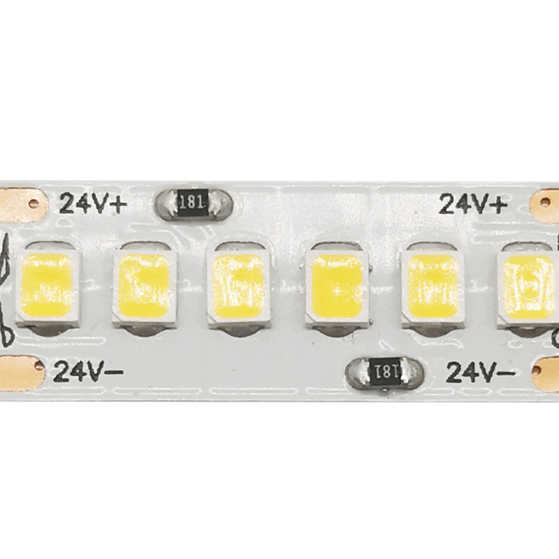 LED SMD STRIP 24VDC 28.8W/M 3000K 2910LM/M IP20 10MM CRI80 OSRAM 2835 240LEDS/M 3SDCM 5M REEL5YRS