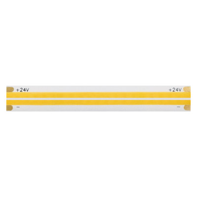 LED COB ΛΩΡΙΔΑ 5M 28W 24V DC 2700K 2400LM Ra90 12mm IP20