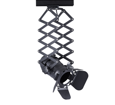 TRACK LIGHT No243 BLACK 4WIRE PAR30 E27