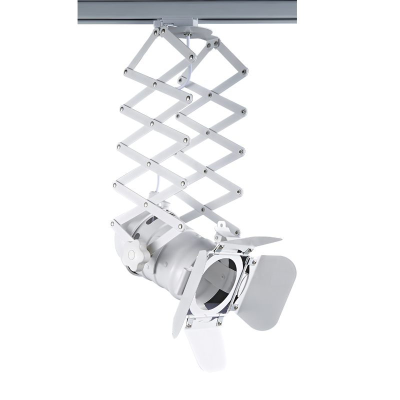 TRACK LIGHT No243 WHITE 4WIRE PAR30 E27
