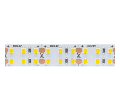 LED SMD STRIP 24V DC 40W/M 4000K 4600LM/M IP20 15MM CRI80 OSRAM 2835 240LEDS/M 3SDCM 5M REEL 5YRS