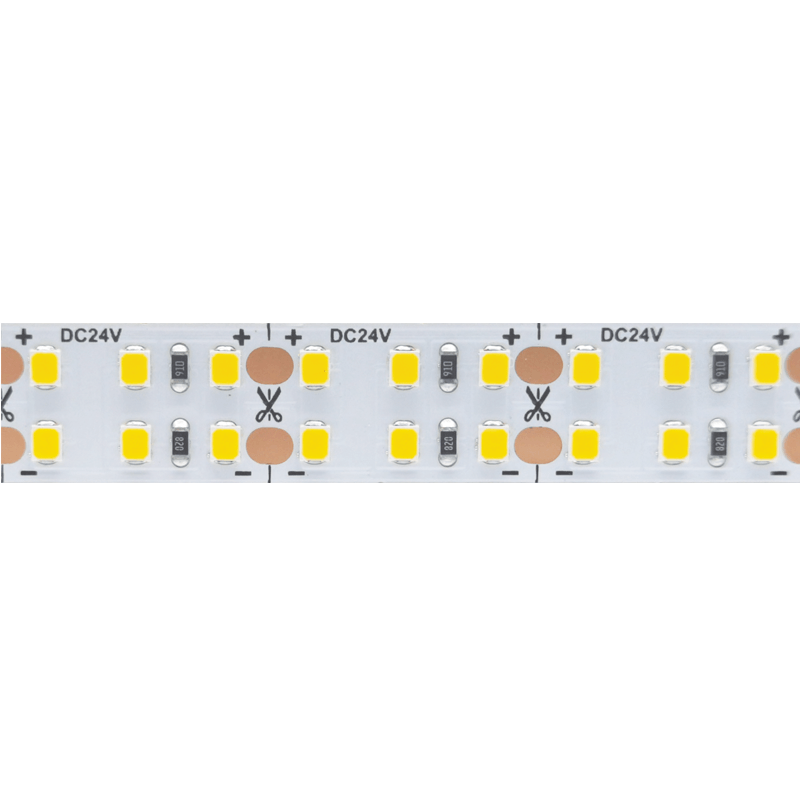 LED SMD STRIP 24V DC 40W/M 4000K 4600LM/M IP20 15MM CRI80 OSRAM 2835 240LEDS/M 3SDCM 5M REEL 5YRS