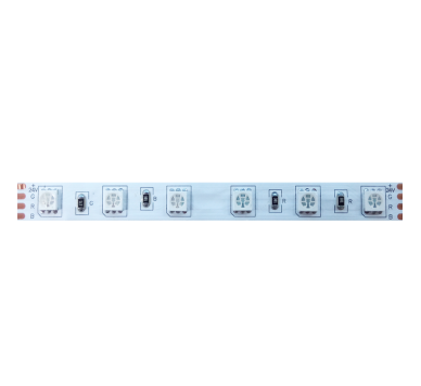 ΛΩΡΙΔΑ LED 5M 14.4W/M 24V DC IP65 NANO RGB 10mm