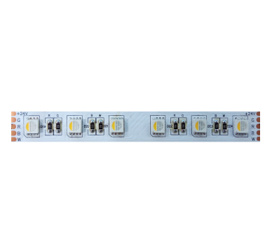 ΛΩΡΙΔΑ LED 5M 17W/M 24V DC IP20 RGBW-4000K 12mm