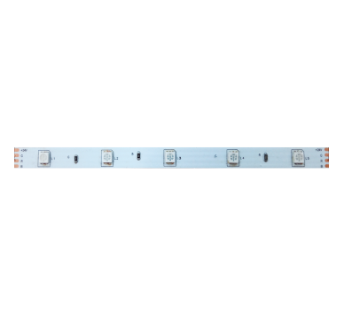 ΛΩΡΙΔΑ LED 5M 7.2W/M 24V DC IP65 NANO RGB 10mm