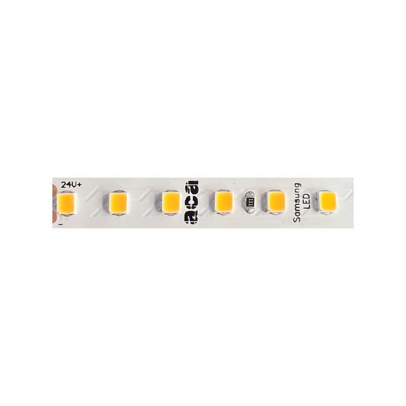ΛΩΡΙΔΑ SAMSUNG LED 5M 7.7W/M 1320LM/M 24V DC IP65 ΝΑΝΟ 4000K Ra80 8mm 5YRS