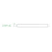 LED SMD T8 G13 24W 3000K 150CM 230V AC 2760LM RA80 40000H 160° LED STARTER