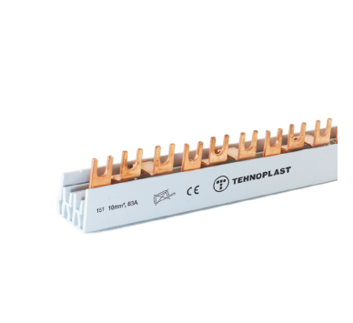 1000mm BUSBAR 80A 3 PHASE PIN SERIE  L STYLE