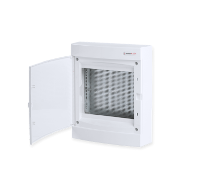 SURFACE MOUNTING ENCLOSURE FOR IT, WHITE DOOR- 2 ROWS IP40 361X287X112mm