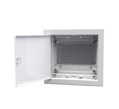 FLUSH MOUNTING ENCLOSURE FOR IT EQUIPMENT - 1 ROW, WHITE DOOR IP30 IN63A 317x346x87,5mm