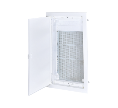 FLUSH MOUNTING ENCLOSURE FOR IT EQUIPMENT - 3 ROWS, WHITE DOOR IP30 IN63A 592X346X92mm