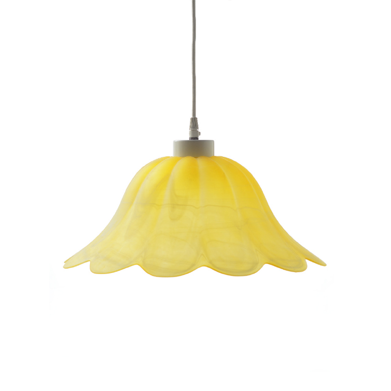 NETTO ΓΥΑΛΙ Νο309 Φ30 W.ALABASTER YELLOW SATIN MANDALAY