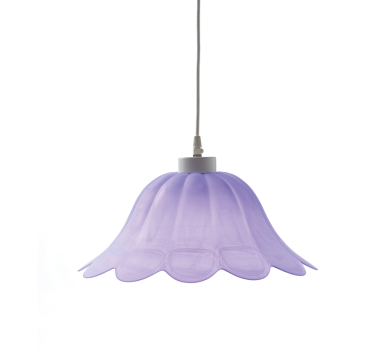 NETTO ΓΥΑΛΙ Νο309 Φ40 W.ALABASTER LILA SATIN MANDALAY