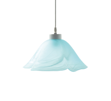 NETTO ΓΥΑΛΙ Νο379 Φ35 W.ALABASTER BLUE SATIN MELROSE