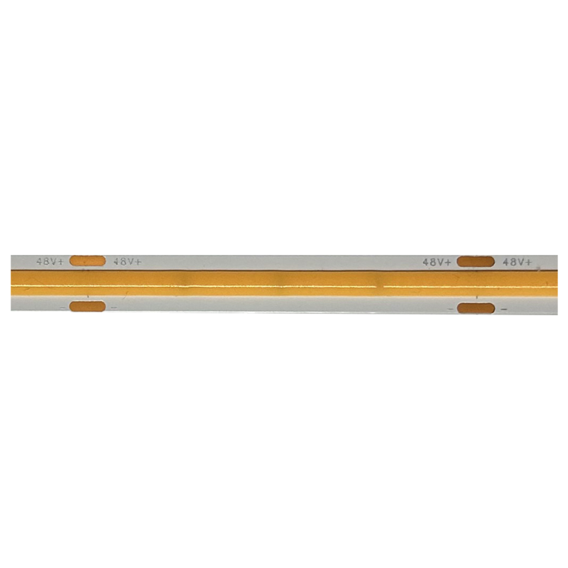 LED COB  STRIP  48V DC 7,5W/M 3000K 675LM/M IP20 8mm Ra90 480LEDS/M 20M REEL 3YRS
