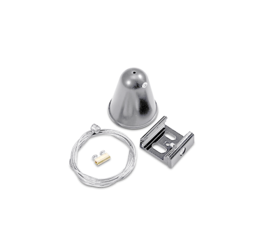ΣΕΤ ΚΡΕΜΑΣΗΣ 4 ΚΑΛΩΔΙΩΝ SILVER GREY