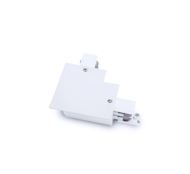 WHITE 90º CONNECTOR FOR 4 WIRE RECESSED