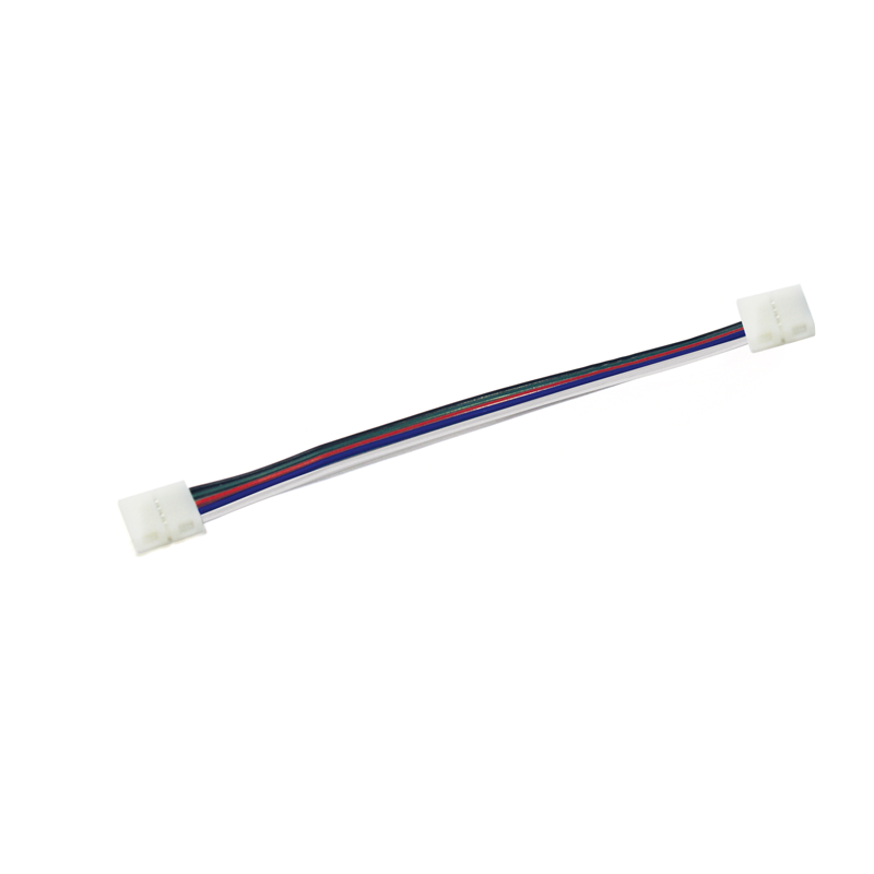 ΕΝΔΙΑΜΕΣΟΣ ΣΥΝΔΕΣΜΟΣ ΜΕ ΚΑΛΩΔΙΟ ΓΙΑ 12mm RGB 5050 LED ΛΩΡΙΔΑ