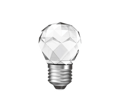 LED COB E27 G45 3W 4000K 230V AC 320LM RA80 25000H 360° CRYSTAL