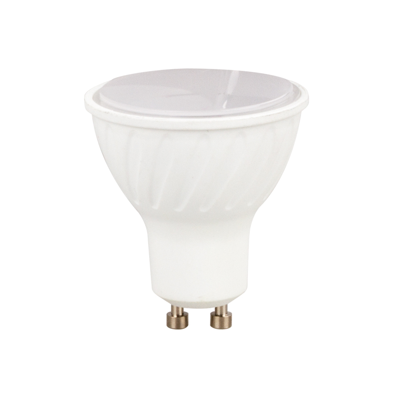LED SMD GU10 DIM 7W 6000K 230V AC 555LM RA80 30000H 105°