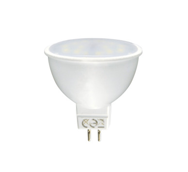 LED SMD MR16 7W 6000K 12V AC/DC 555LM RA80 30000H 120°