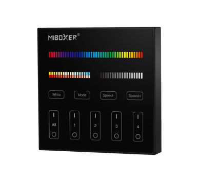 ΤΗΛΕΧΕΙΡΙΣΤΗΡΙO RGB & CCT 4 ΖΩΝΩΝ