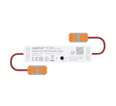 MINI LED ΕΛΕΓΚΤΗΣ ΜΟΝΟΧΡΩΜΟΣ 2,4 GHz ΜΕ ΚΑΛΩΔΙΟ