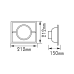 # ΣΠΟΤ ΧΩΝ/ΤΟ G12 150W 1Φ ΧΩΡ.ΣΥΣ.ΕΝΑΥΣΗΣ