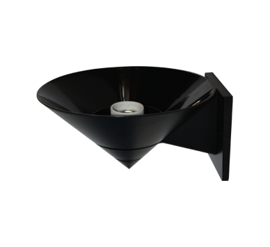 WALL ARM UFO E27 BLACK