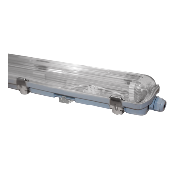 FIXTURE IP65 1580mm FOR 1 LEDTUBE WITH METAL CLIPS