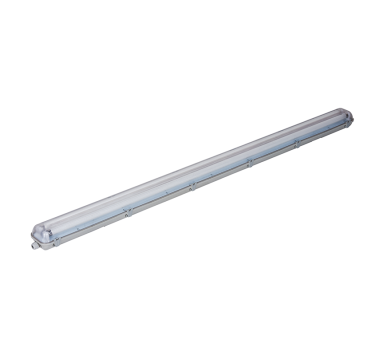 EMPTY IP65 LUMINAIRE FOR 2X1500mm T8 G13 LAMPS 1-SIDE
