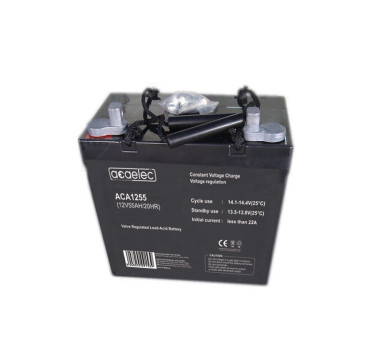 ΜΠΑΤΑΡΙΑ AGM VRLA 12V 55AH/20HR (M6 τερματικό)