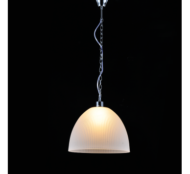 ΚΡΕΜΑΣΤΟ ΡΙΓΩΤΟ ΓΥΑΛΙ Φ38CM 1ΧΕ27 MANOLIA