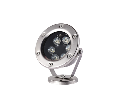 LED LUMINAIRE SS304 IP68 6W 400LM BLUE 60° 12V AC/DC Ra>80 30.000HRS