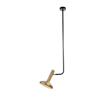 NETTO ΚΡΕΜΑΣΤΟ Φ/Σ 1ΧΕ27 ΟΡΕΙΧΑΛΚΟ+ΜΑΥΡΟ 33Χ20XΗ120CM SHERLOCK