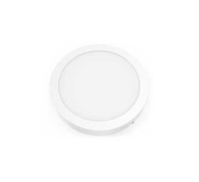 Υ/Κ LED SLIM PANEL WHITE ROUND CEIL.18W 4000K 1730Lm Φ209 230V AC Ra80