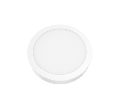 LED SLIM PANEL WHITE ROUND CEIL.24W 3000K 2200Lm Φ285 230V AC Ra80