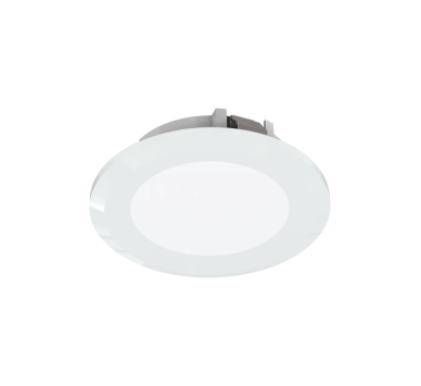 RECESSED WHITE ROUND LED SPOT 2W 3000K 155Lm 230V AC 100° Ra80