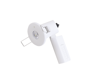 NON-MAINTAINED EMERGENCY LED LUMINAIRE 1W 3HRS 135LM 160˚ 6000K 230V