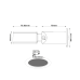 NON-MAINTAINED EMERGENCY LED LUMINAIRE 1W 3HRS 135LM 160˚ 6000K 230V