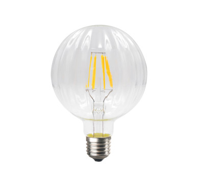 LED FILAMENT E27 DIM BARI 6W 2700K 230V AC 690LM RA80 30000H 360°