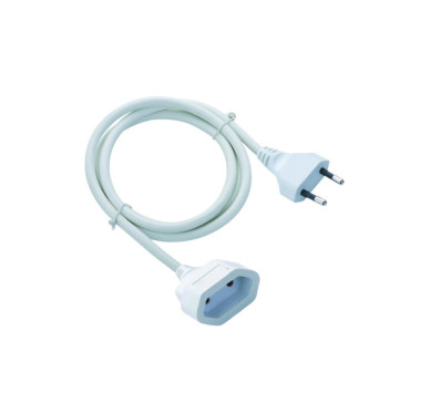 ΠΡΟΕΚΤΑΣΗ ΔΙΠΟΛΙΚΗ 10Α H05VV-F 2x1mm2 IP20 3m