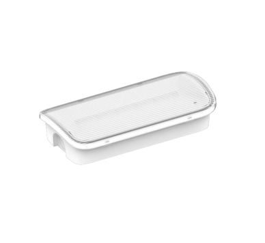 Φ/Σ ΑΣΦΑΛΕΙΑΣ LED ΣΥΝΕΧΟΥΣ ΚΑΙ ΜΗ IP65 4.5W/1.1W (EP) 3HRS 150LM 6000K 230V AC, ΜΕ ΚΟΥΜΠΙ ΔΟΚΙΜΗΣ