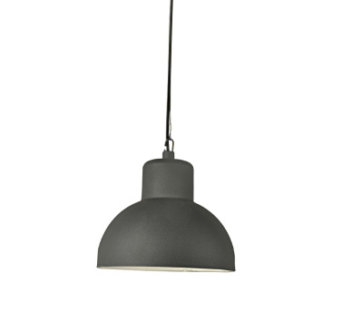 ΜΑΥΡΟ ΚΡΕΜΑΣΤΟ ΦΩΤΙΣΤΙΚΟ BERO 1XE27 MAX.10W LED IP44 ΜΕ ΟΠΑΛ PC ΚΑΛΥΜΜΑ