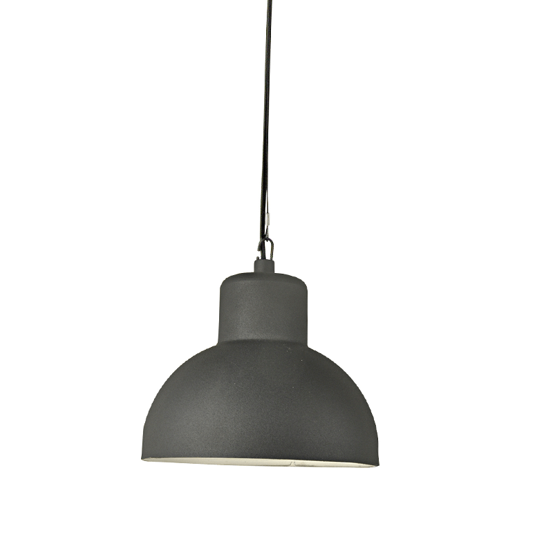 ΜΑΥΡΟ ΚΡΕΜΑΣΤΟ ΦΩΤΙΣΤΙΚΟ BERO 1XE27 MAX.10W LED IP44 ΜΕ ΟΠΑΛ PC ΚΑΛΥΜΜΑ