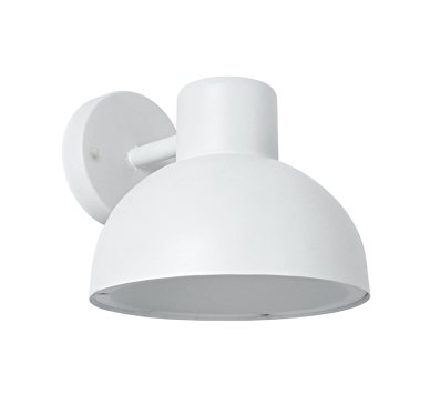 ΛΕΥΚΟ ΕΠΙΤΟΙΧΟ ΦΩΤΙΣΤΙΚΟ BERO 1XE27 MAX.10W LED IP44 ΜΕ ΟΠΑΛ PC ΚΑΛΥΜΜΑ